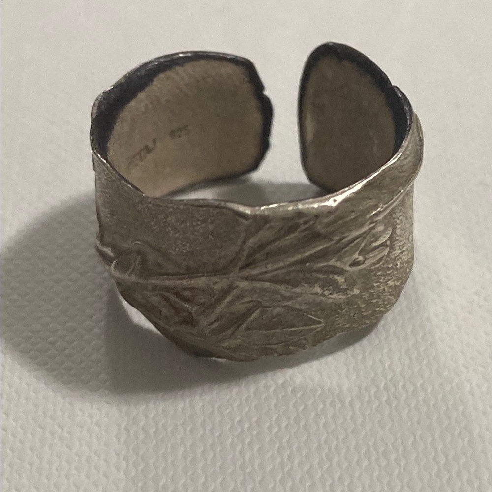 Detaj x Uma Wang Thyme Large Silver Adjustable Ring